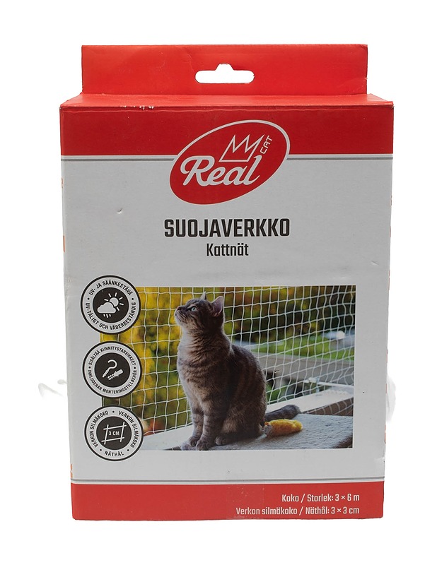 REALCAT suojaverkko - Lemmikkitarvikkeet - 10105447125 - 1