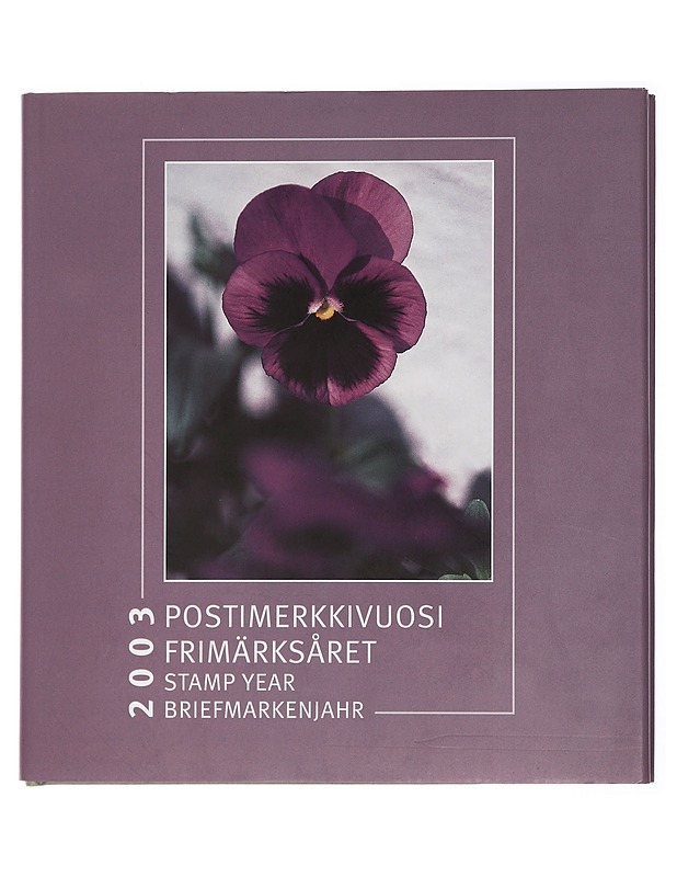 Postimerkkivuosi 2003 = Frimärksåret = Stamp Year = Briefmarkenjahr - Hämäläinen, Mariitta - Tietokirjat ja oppaat - 10105447135 - 0