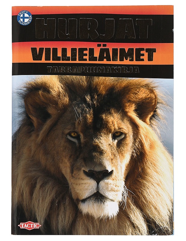 Hurjat villieläimet tarrapuuhakirja - Lastenkirjat - 10105447130 - 0
