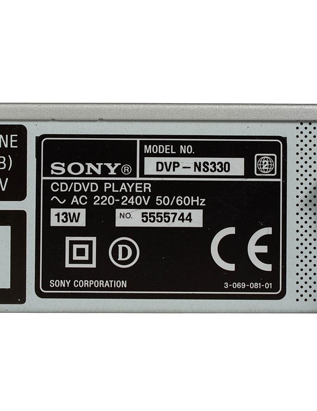SONY DVP-NS330 cd/dvd-soitin - Viihde-elektroniikka - 10105447145 - 2