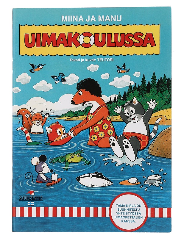 Miina ja Manu uimakoulussa - Teutori - Lastenkirjat - 10105447151 - 0