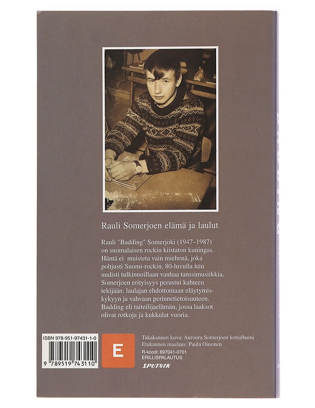 Badding : Rauli Somerjoen elämä ja laulut - Metsämäki, Heikki - Elämäkerrat ja muistelmat - 10105447157 - 1
