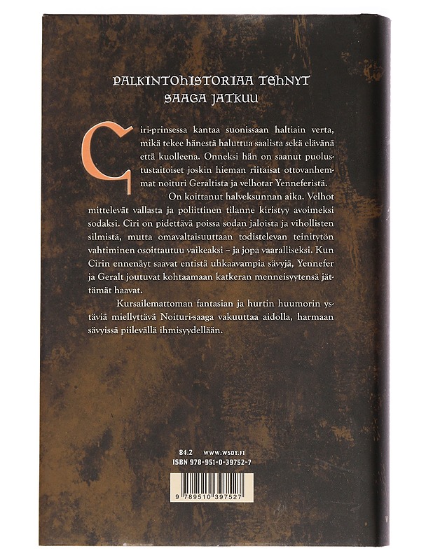 Halveksunnan aika - Sapkowski, Andrzej - Fantasia- ja scifi - 10105447160 - 1