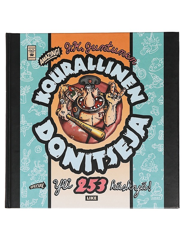 Kourallinen donitseja : Yli 253 käskyä! - Juntunen, Juho - Sarjakuvat - 10105447173 - 0