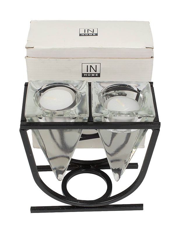 IN HOME kaksoiskynttilänjalka - Koriste-esineet - 10105447197 - 0