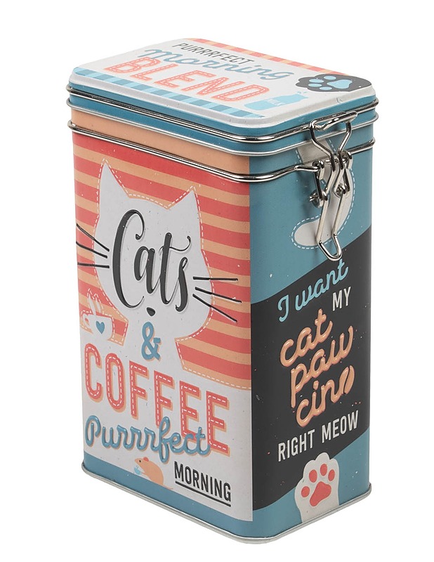 NOSTALGIC ART Cats & Coffee kahvipurkki - Säilytysastiat - 10105447259 - 0