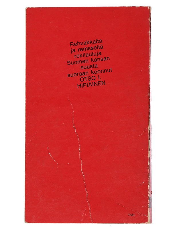 Isojen poikien laulukirja - Otso I. Hipiäinen - Musiikki- ja elokuvakirjat - 10105447276 - 1
