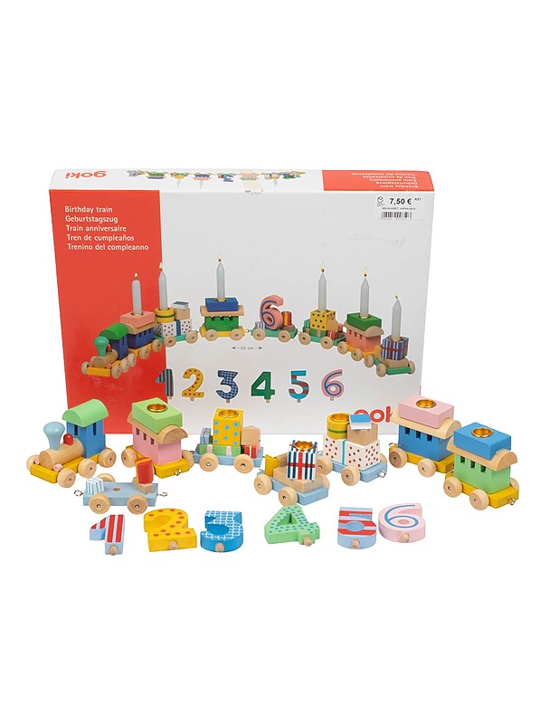 GOKI Birthaday Train - Muut sisustustavarat - 10105447279 - 0