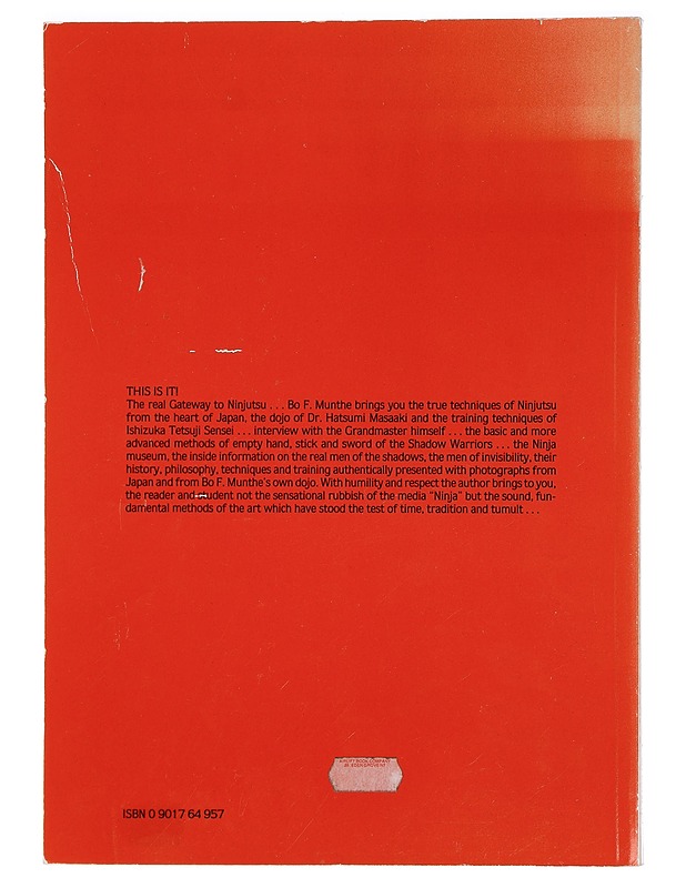 Traditional Ninjutsu : Techniques and Philosophy of Ninpo - Bo F. Munthe - Harrastekirjat - 10105447320 - 1