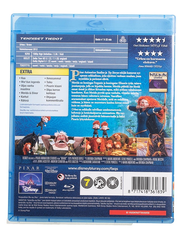 Urhea - Blu-Ray  - Blu-ray-levyt - 10105447318 - 1