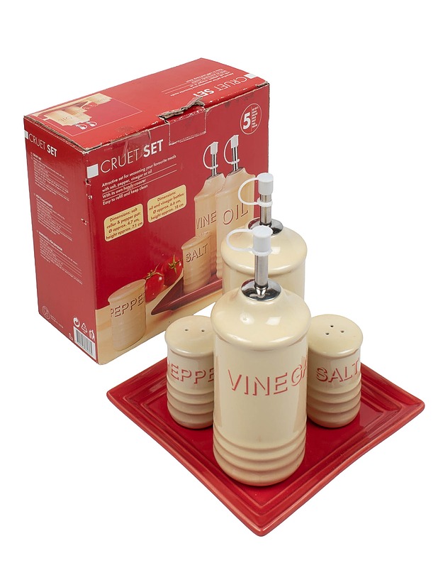 PAGET maustepurkkisetti, 5 osaa - Tarjoiluastiat - 10105447381 - 0