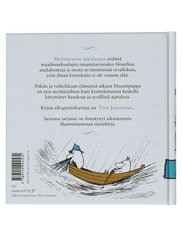 Muumipapan mietekirja - Jansson, Tove - Lastenkirjat - 10105447379 - 1