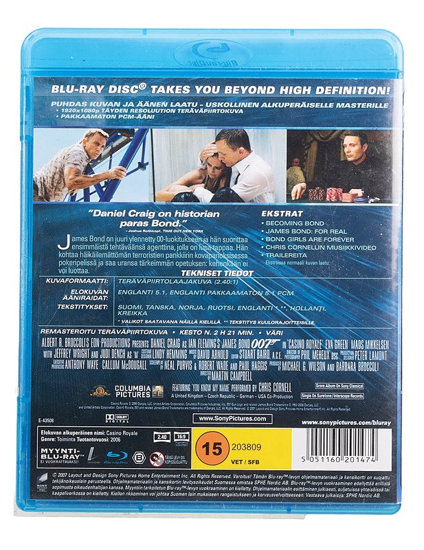 Casino Royale - Blu-Ray - Blu-ray-levyt - 10105447442 - 1
