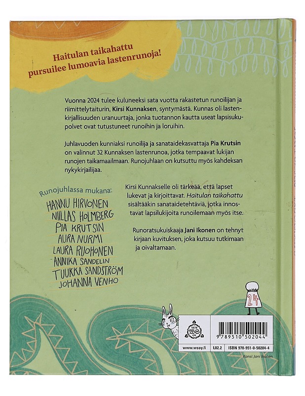 Haitulan taikahattu - Kunnas, Kirsi - Lastenkirjat - 10105447460 - 1