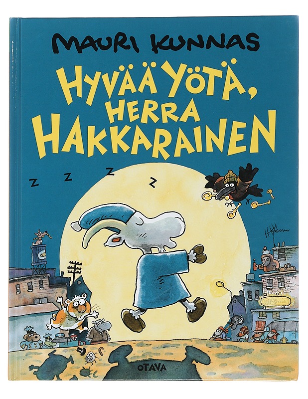 Hyvää yötä, herra Hakkarainen - Kunnas, Mauri - Lastenkirjat - 10105447463 - 0