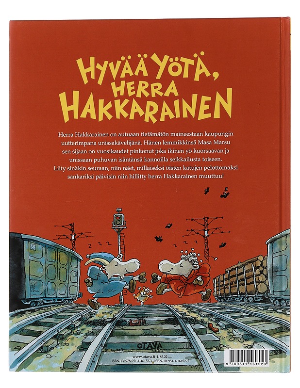 Hyvää yötä, herra Hakkarainen - Kunnas, Mauri - Lastenkirjat - 10105447463 - 1
