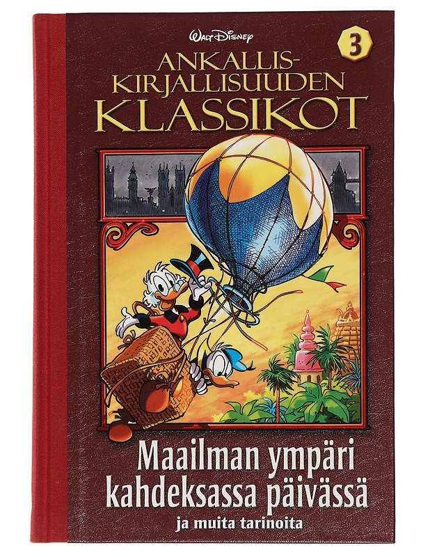 Ankalliskirjallisuuden klassikot 3 : Maailman ympäri kahdeksassa päivässä ja muita tarinoita - Ville Keynäs & Hertta Hulkkonen - Sarjakuvat - 10105447497 - 0