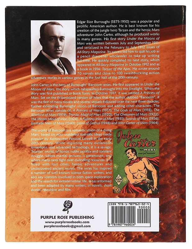 John Carter of Mars ; the collection - Burroughs, Edgar Rice - Fantasia- ja scifi - 10105447577 - 1