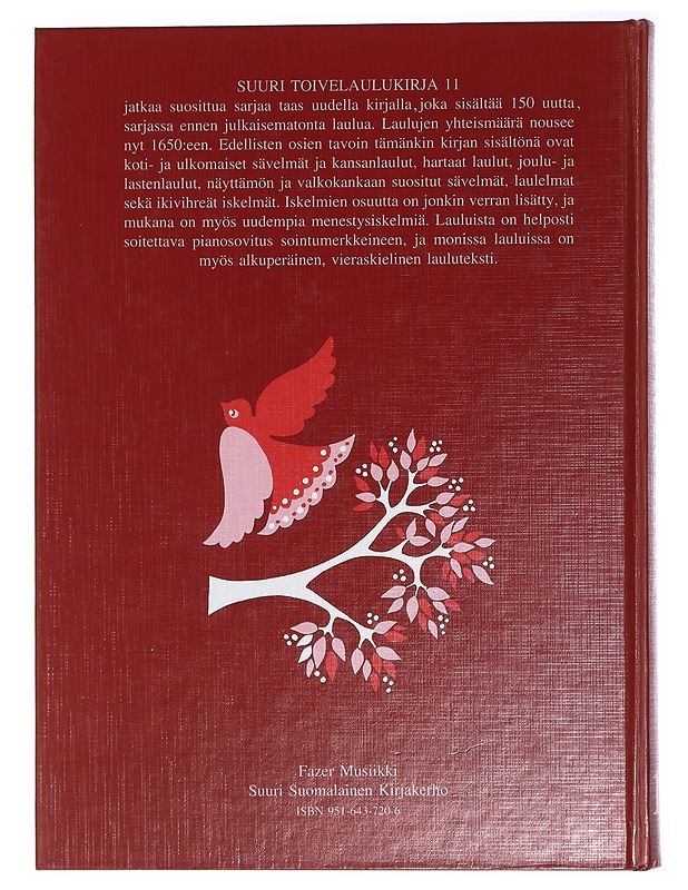 Suuri toivelaulukirja 11 - toim. Heikki Uusitalo - Joulukirjat - 10105447610 - 1