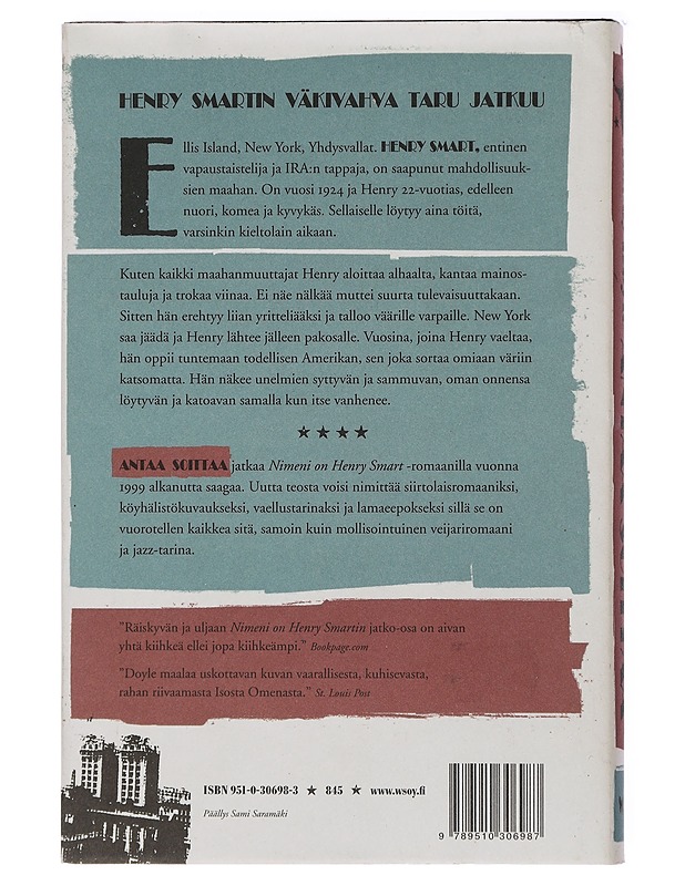 Antaa soittaa - Doyle, Roddy - Romaanit ja novellit - 10105447611 - 1