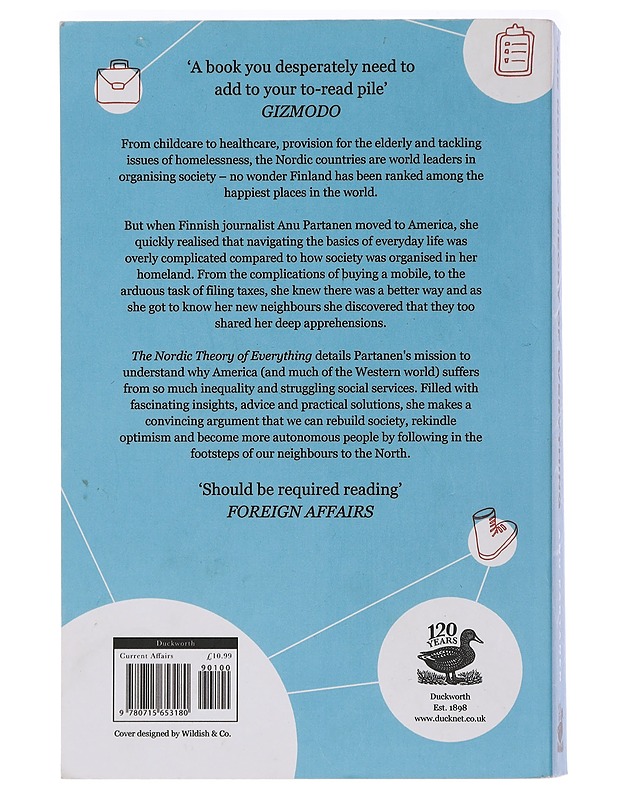The Nordic theory of everything : in search of a better life - Anu Partanen - Historiakirjat - 10105447626 - 1
