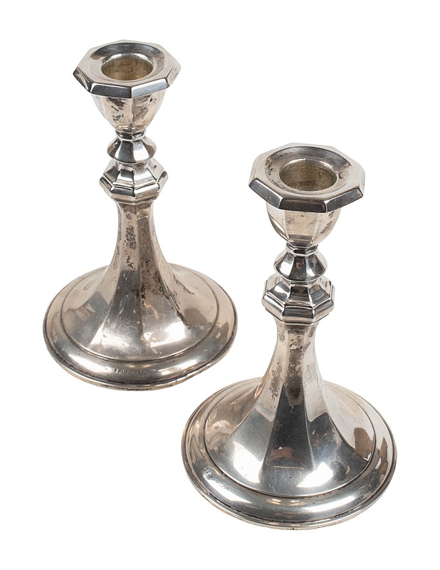 VELJEKSET SUNDQVIST hopeiset kynttilänjalat, 2 kpl - Kynttilänjalat - 10105447666 - 0