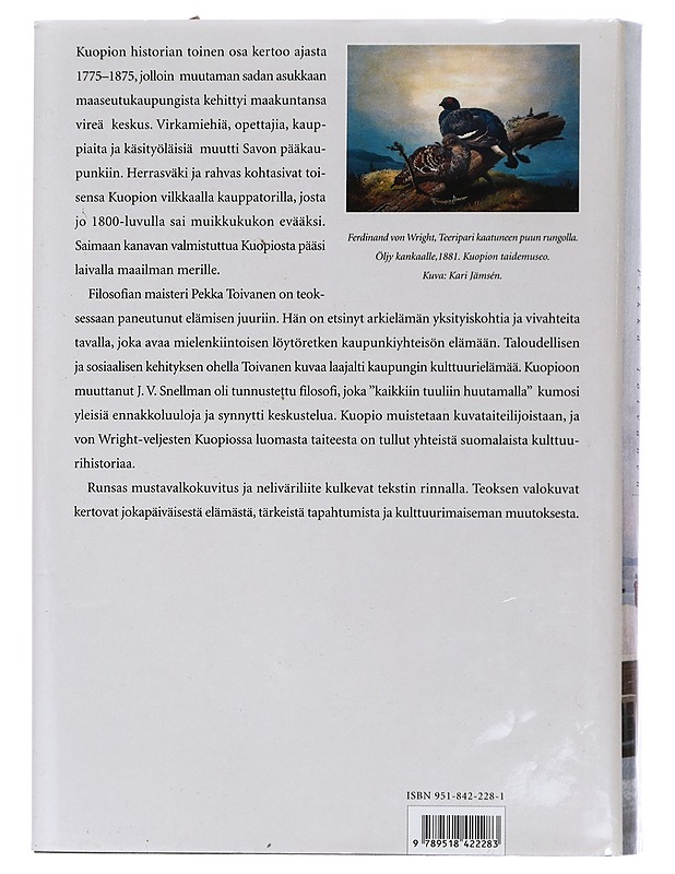 Kuopion historia. 2, Savon residenssistä valtuusmiesten aikaan - Toivanen, Pekka - Historiakirjat - 10105447661 - 1