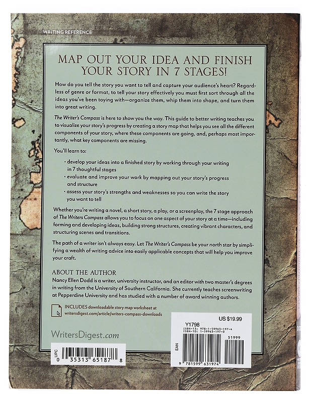 The Writer's Compass : From Story map to finished draft in 7 stages - Tietokirjat ja oppaat - 10105447675 - 1