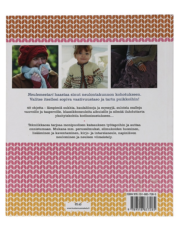Neulemestari : koko perheen perusneuleet ja paljon tekniikkavinkkejä - Goddard, Katharine - Tietokirjat ja oppaat - 10105447669 - 1