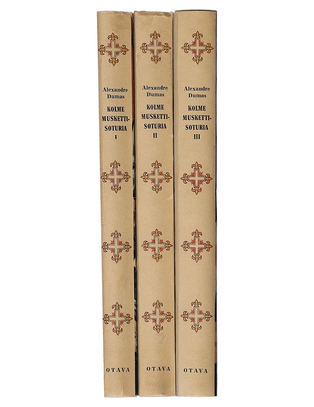 Kolme muskettisoturia 1, 2 & 3 - Alexandre Dumas - Romaanit ja novellit - 10105447670 - 1