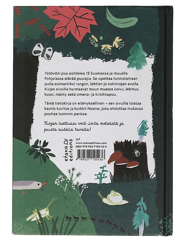 Ystäväni puu : lasten oma tietokirja - Erkintalo, Jenni - Lastenkirjat - 10105447678 - 1