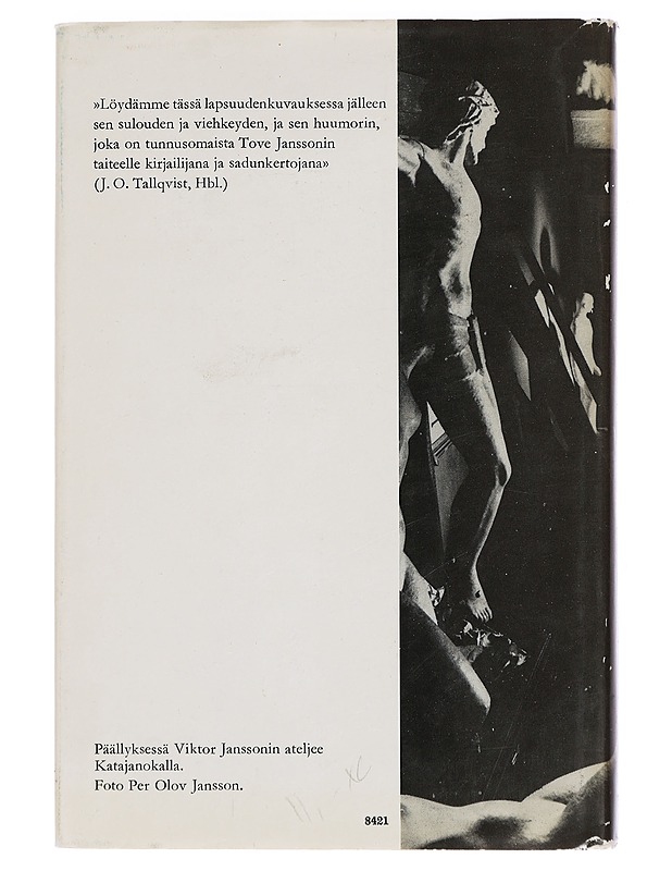 Kuvanveistäjän tytär - Tove Jansson - Romaanit ja novellit - 10105447696 - 1