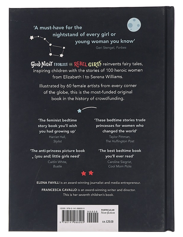 Good night stories for rebel girls / 100 tales of extraordinary women - Favilli, Elena - Lastenkirjat - 10105447706 - 1