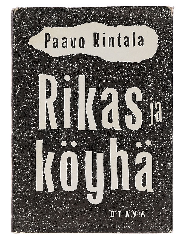 Rikas ja köyhä - Rintala, Paavo - Romaanit ja novellit - 10105447737 - 0