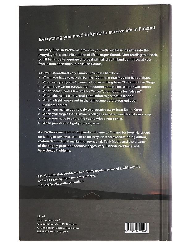 101 very Finnish problems : the foreigner's guide to surviving in Finland - Joel Willans - Elämäkerrat ja muistelmat - 10105447739 - 1