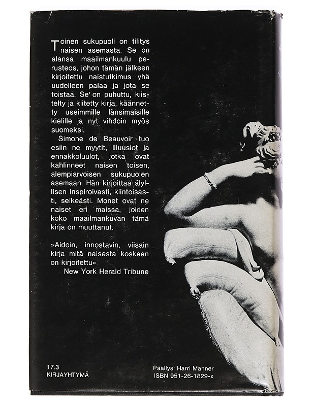 Toinen sukupuoli - Beauvoir, Simone de - Jännitys ja dekkarit - 10105447742 - 1