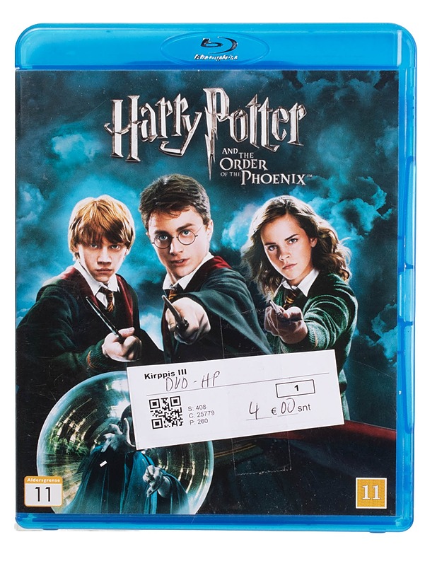 Harry Potter and the order of the phoenix - Blu-Ray - Blu-ray-levyt - 10105447760 - 0