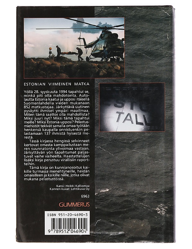 Estonia - Matti Saari - Elämäkerrat ja muistelmat - 10105447761 - 1