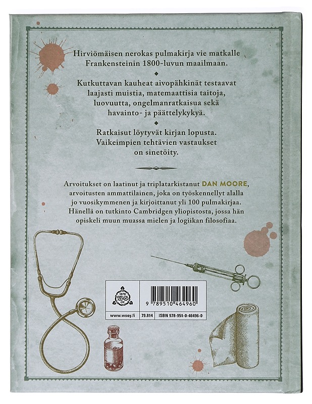 Frankensteinin labra - Moore, Dan - Lastenkirjat - 10105447763 - 1