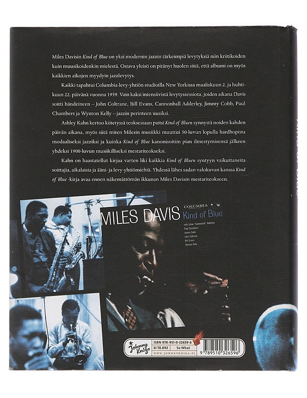 Kind of blue : modernin jazzin avain - Kahn, Ashley - Elämäkerrat ja muistelmat - 10105447768 - 1