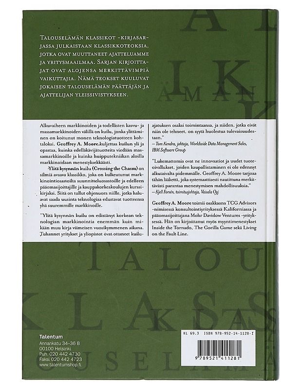 Ylitä kysynnän kuilu - Moore, Geoffrey A. - Tietokirjat ja oppaat - 10105447775 - 1