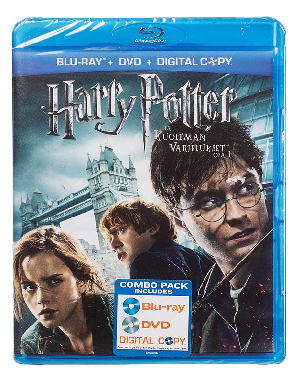 Harry Potter Ja Kuoleman Varjelukset osa 1 - Blu-ray + DVD - Blu-ray-levyt - 10105447776 - 0