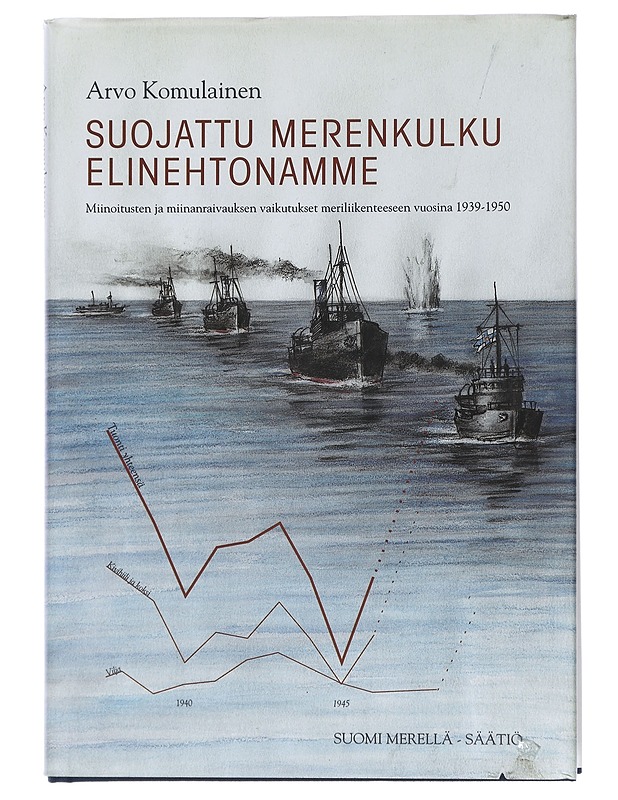 Suojattu merenkulku elinehtonamme : miinoitusten ja miinanraivauksen vaikutukset meriliikenteeseen vuosina 1939-1940 - Komulainen, Arvo - Historiakirjat - 10105447778 - 0