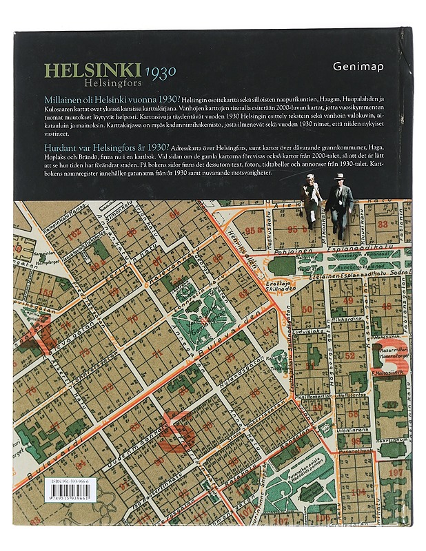 Helsinki 1930 : Helsingin karttakirja = Helsingfors 1930 : Kartbok över Helsingfors - Iltanen, Jussi - Historiakirjat - 10105447782 - 1
