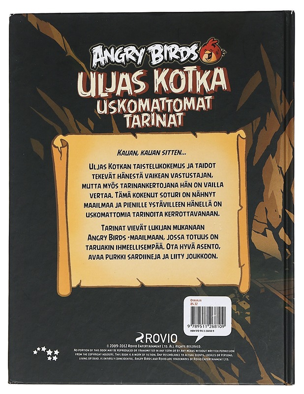 Angry birds : Uljas kotka : uskomattomat tarinat - Korhonen, Kari - Sarjakuvat - 10105447808 - 1