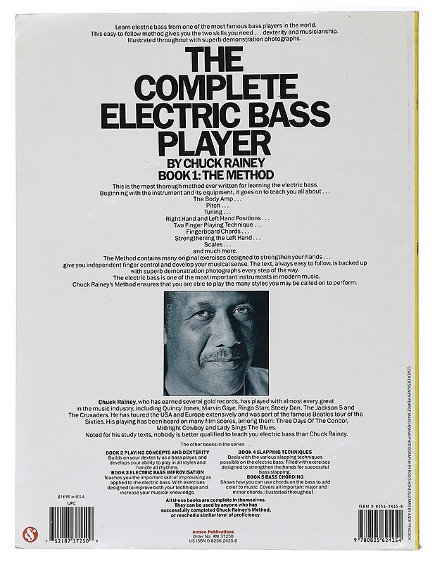 The complete electric bass player. Book 1, The method - Rainey, Chuck - Musiikki- ja elokuvakirjat - 10105447810 - 1