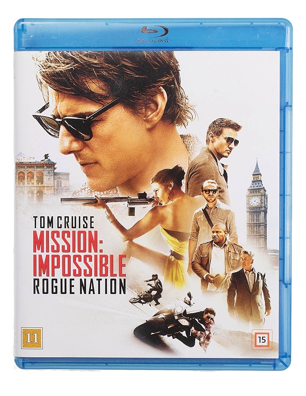 Mission Impossible: Rogue Nation - Blu-Ray - Blu-ray-levyt - 10105447823 - 0