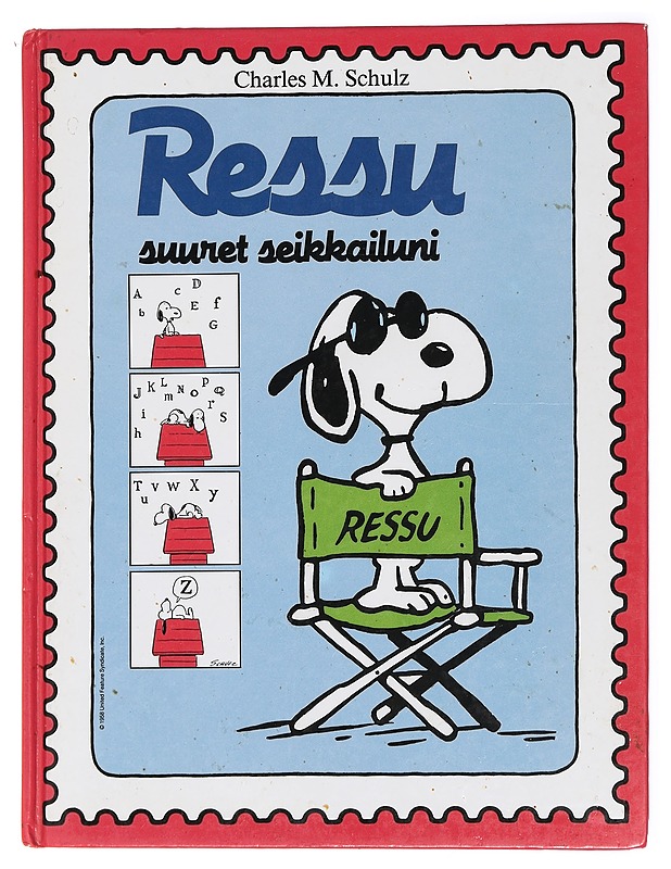 Ressu - suuret seikkailuni - Schulz, Charles M. - Sarjakuvat - 10105447889 - 0