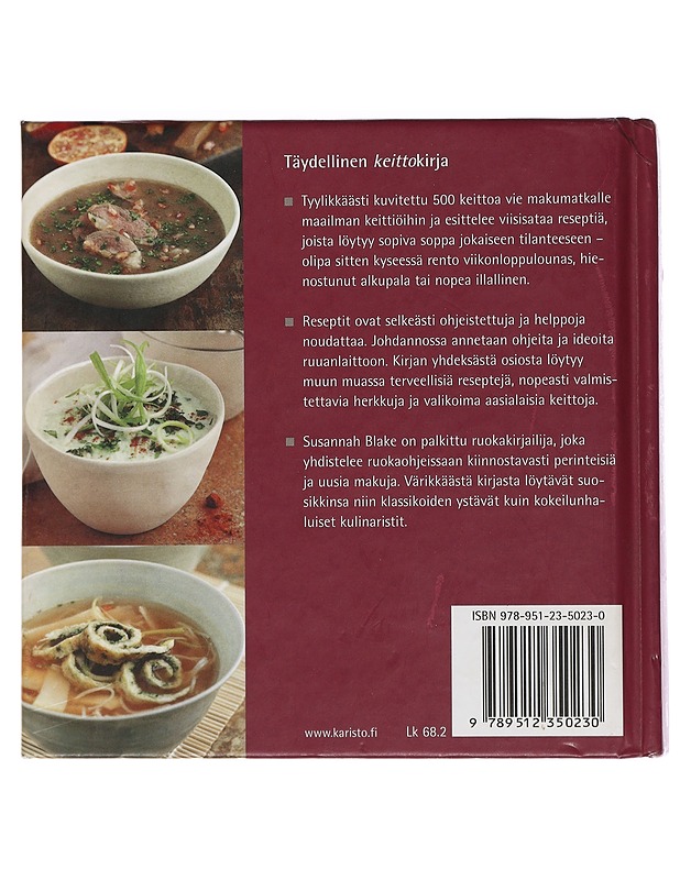 500 keittoa - Blake, Susannah - Ruokakirjat - 10105447901 - 1