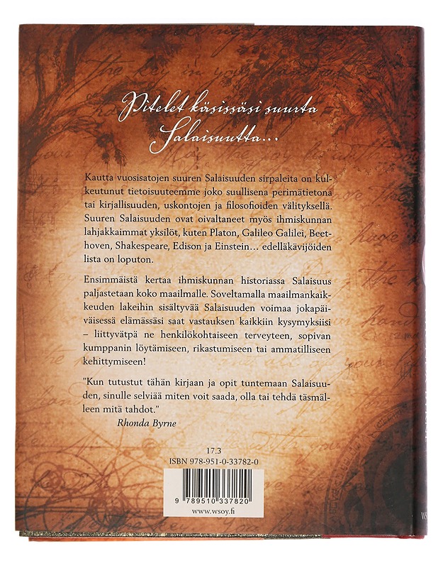 Salaisuus - Byrne, Rhonda - Tietokirjat ja oppaat - 10105447912 - 1